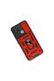 Realme C11 2021 Case with Pars Lens Ring Silicone - Red - 2
