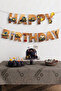 3D Cut-Out Construction Themed Happy Birthday Sign Birthday Banner Decoration