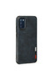Samsung Galaxy A03S Case Loop Leather Silicone - Navy Blue - 3