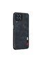 Samsung Galaxy M33 Case Loop Leather Silicone - Navy Blue - 3