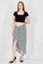 Women Floral Print Midi Skirt, Multicolor - 2