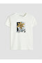 Crew Neck Printed Women's T-Shirt (S6)