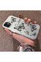 متوافق مع هاتف iPhone 12 Mini، مزود بنمط فراشة جذابة، حماية كاملة، غطاء أنيق