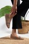Knitted Knitwear Perforated Comfortable Flexible Trend Daily Stone Stylish Modern Ballerinas - 2
