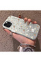 iPhone 11 Pro Max Compatible Plain Floral Case, Drop-Resistant Silicone, Stylish and Durable
