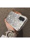 Redmi Note 11/Note 11S Compatible Plain Floral Case, Drop-Resistant Silicone, Stylish and Durable - 2