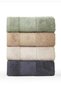 4 Lu Lux Jacquard Multi-Colored Bath Towels
