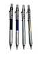Metallic Series Mp-3010 Versatil Pencil with Pencil Lead Mechanical Pencil 0.7 mm (4 Pieces) - 3