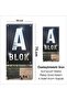 Apartment, Site, Construction, Villa, Customizable Black Matte Glossy Plexiglass Silver Block Sign 75X35 cm - 3