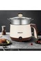 Multi Function Electric Cooking Pot with Steamer Non Stick Hot Pot Soup Cooker 3L