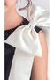Babyaden White Satin Ribbon Detailed Sequin Costume Party Girl Children's Dress - 2