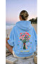 Unisex Character Hooded Sweatshirt - Face and All Surfaces Printed , Comfortable Lace-Up Hooded - 3
