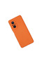 Huawei Nova 9 Se Case Nano Velvet Silicone Inside - Orange - 3