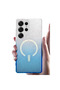 Samsung Galaxy S24 Ultra Pummel Shiny Magsafe Cover - Blue - 5
