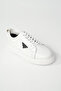 White Premium Sneaker Lace-Up Street Style - 4
