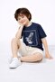 Eagle Printed Muslin Shorts and Top Summer Boy's Set - 2