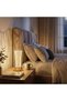 ®   Cylindrical Crystal Line Model Led Table Lamp – Gold Base, Touch Control, 3 Color Lights m