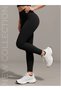 Women's Black High Waist Corset and Body Shaping Leggings
