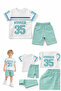 Boy's T-Shirt Shorts Set Summer Cotton - 2