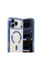 M-Safe Supporting Transparent Silicone Cross Cover with Camera Lens Protection for iPhone 17 Pro Max - 2