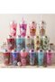 Cute Cartoon Character Illuminated Straw, Sequined and Beaded Gift Thermos Water Bottle Cup 400 ml - 4