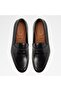 Elvis Mens Black Loafer Shoes - 6