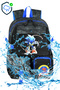Korean Kawaii Black Sonic Themed Boys' Elementary School Backpack, Thermal Lunch Bag and Pencil Case Set - 3