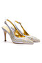 Women's Special Edition Embroidered Ethnic Patterned Pointed Toe Evening Dress Shoes