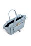 Eloyze Womens Blue Satchel - 3