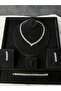Aria Model Zircon Stone Elegance Set Bridal Wedding Jewelry Set - 2