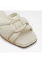 Yesenia Womens White Sandals - 5