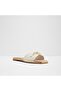 Alamassi Womens White Sandals - 4