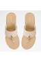 Penelopy Womens White Sandals - 6
