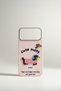 Kawaii Embroidered Cute Puppy Figured Silicone Phone Case Compatible with iPhone 17 Pro/ 18 Pro