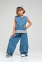 Nov7 1020 tensel girl's vest pants set