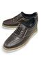 Men's Full Orthopedic Genuine Leather Lightweight Daily Comfortable Stitched Stylish Sports Shoes - 3