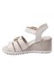 2845 26Ys Women's Daily Sandals Cream - 3