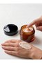 12 Pcs Glossy Amber Glass with Black Cap Lip Sleeping Cream Cosmetic Hand Care Travel Jar 50 ml - 4