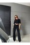 Women's High-Waisted Special Design Vintage Wide Leg Denim Pants - 4