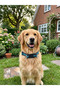 Reflective Dog Collar with Clip, Adjustable and Durable - Medium Breed Dog Collar