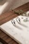 Women's Stainless Steel Silver Color Small Hoop Earrings - Casual Elegance