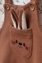 Baby Rabbit Slopet&Hat&Badil 3-Piece Zibin Set with Fence - 3