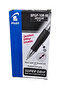 BPGP-10R-M Super Grip Ball Pen Black 1.0mm Medium Refillable RFNS-GG-M