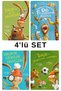 KOPUZ KİTAP Set of 4 First Reading Books Children's Story Set - TARÇININ EN İYİ ARKADAŞLARI - Toothbrush - 2