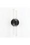Bubbleflux Dubble Medium 40 cm Modern Design Led Sconce - Wall Lamp - Black - Electric - Remote Controlled - Daylight
