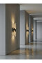 مصباح حائط LED بتصميم عصري من Bubbleflux Dubble Medium مقاس 40 سم - مصباح حائط - رمادي أنثراسايت - كهربائي - يتم التحكم فيه عن بعد - ضوء النهار - 8