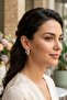 Women's Stainless Steel Silver Color Small Hoop Earrings - Casual Elegance - 3