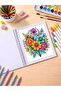 Flowers Coloring Book Cozy Book – 20X24 cm - 4