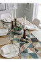 Premium Duck Fabric Liquid Proof Table Runner – Stain Resistant Digital Print Pcs |   Different Pattern Options
