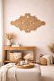 Bohemian Wall Tapestry with Natural Texture, Wall Decoration 120X55 cm Suitable for Horizontal and Vertical Use